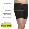 imageadidas Mens Performance Stretch Cotton Boxer Briefs 3Pack Soft Underwear Superior ComfortBlackOnix Grey