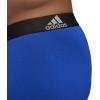 imageadidas Mens Performance Stretch Cotton Boxer Briefs 3Pack Soft Underwear Superior ComfortBlue