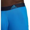 imageadidas Mens Performance Stretch Cotton Boxer Briefs 3Pack Soft Underwear Superior ComfortBlue RushLegend Ink BlueTeam Royal Blue