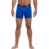 imageadidas Mens Performance Stretch Cotton Boxer Briefs 3Pack Soft Underwear Superior ComfortBold BlueOnix GreyBlack