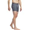 imageadidas Mens Performance Stretch Cotton Boxer Briefs 3Pack Soft Underwear Superior ComfortOnix GreyBlackGrey