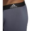 imageadidas Mens Performance Stretch Cotton Boxer Briefs 3Pack Soft Underwear Superior ComfortOnixBlack BlackOnix GreyBlack