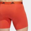 imageadidas Mens Performance Stretch Cotton Boxer Briefs 3Pack Soft Underwear Superior ComfortPreloved BlueLegend Ink BluePreloved Red