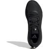 imageadidas Mens Questar 3 Running SneakerBlackBlackGrey