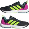 imageadidas Mens Rapidmove 2 Training SneakerBlackLucid LemonShock Pink