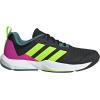imageadidas Mens Rapidmove 2 Training SneakerBlackLucid LemonShock Pink