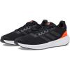 imageadidas Mens Run Falcon 30 ShoeBlackCarbonSolar Red