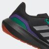 imageadidas Mens Run Falcon 30 ShoeBlackSilver Metallic