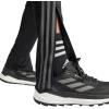 imageadidas Mens Sereno Cut 3Stripes Slim Tapered PantsBlackGrey