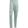 imageadidas Mens Sereno Cut 3Stripes Slim Tapered PantsSilver GreenWhite