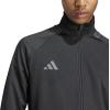 imageadidas Mens Sereno Training Casual Tops Casual Full Zip  GreyBlackGrey