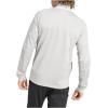 imageadidas Mens Sereno Training Casual Tops Casual Full Zip  GreyGreyWhite