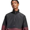 imageadidas Mens Size Future Icons 3Stripes Woven HalfZip SweatshirtAurora Ruby