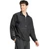 imageadidas Mens Size Future Icons 3Stripes Woven HalfZip SweatshirtBlack