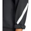imageadidas Mens Tall Size Zne SweatshirtBlackWhite