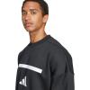 imageadidas Mens Tall Size Zne SweatshirtBlackWhite