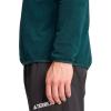 imageadidas Mens Terrex Multi Essentials HalfZip Fleece Hiking JacketAurora Ivy