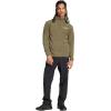 imageadidas Mens Terrex Multi Essentials HalfZip Fleece Hiking JacketOlive Strata