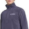 imageadidas Mens Terrex Multi Essentials HalfZip Fleece Hiking JacketShadow Navy