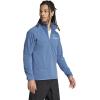 imageadidas Mens Terrex Multi Essentials HalfZip Fleece Hiking JacketWonder Steel