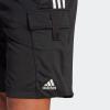 imageadidas Mens Tiro Drawstring Cargo Shorts Training Athletic Casual Drawstring  BlackBlackWhite