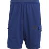 imageadidas Mens Tiro Drawstring Cargo Shorts Training Athletic Casual Drawstring  BlackDark BlueBlack