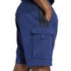imageadidas Mens Tiro Drawstring Cargo Shorts Training Athletic Casual Drawstring  BlackDark BlueBlack
