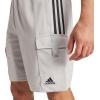 imageadidas Mens Tiro Drawstring Cargo Shorts Training Athletic Casual Drawstring  BlackGrey