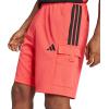 imageadidas Mens Tiro Drawstring Cargo Shorts Training Athletic Casual Drawstring  BlackSemi Lucid RedBlack