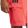 imageadidas Mens Tiro Drawstring Cargo Shorts Training Athletic Casual Drawstring  BlackSemi Lucid RedBlack