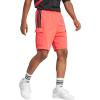 imageadidas Mens Tiro Drawstring Cargo Shorts Training Athletic Casual Drawstring  BlackSemi Lucid RedBlack