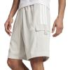 imageadidas Mens Tiro Drawstring Cargo Shorts Training Athletic Casual Drawstring  BlackWonder AluminaWhite
