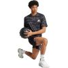 imageadidas Mens Train Essentials Camouflage All Over Printed TShirtBlackGrey