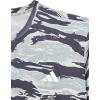 imageadidas Mens Train Essentials Camouflage All Over Printed TShirtSilver PebbleBlack