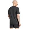 imageadidas Mens Train Essentials Structure TShirtBlackGrey