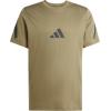 imageadidas Mens ZNE Loose TShirtOlive Strata