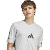 imageadidas Mens Zne TShirtMedium Grey Heather