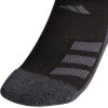 imageadidas Show Socks for Boys and Girls 6Pack Athletic Cushioned Low Profile Below AnkleBlackOnix GreyNight GreyStripe