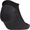 imageadidas Show Socks for Boys and Girls 6Pack Athletic Cushioned Low Profile Below AnkleBlackOnix GreyNight GreyStripe