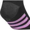 imageadidas Show Socks for Boys and Girls 6Pack Athletic Cushioned Low Profile Below AnkleBlackPreloved PurpleIce LavenderGirls
