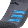 imageadidas Show Socks for Boys and Girls 6Pack Athletic Cushioned Low Profile Below AnkleOnix GreyPulse BlueVivid RedStripe