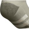 imageadidas Show Socks for Boys and Girls 6Pack Athletic Cushioned Low Profile Below AnkleSilver Pebble GreyPutty GreyWhite
