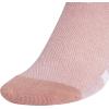 imageadidas Show Socks for Boys and Girls 6Pack Athletic Cushioned Low Profile Below AnkleWarm Clay PinkWonder BeigePreloved Fig PurpleGirls
