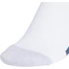 imageadidas Show Socks for Boys and Girls 6Pack Athletic Cushioned Low Profile Below AnkleWhitePure Teal GreenMineral Blue