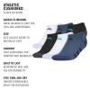 imageadidas Show Socks for Boys and Girls 6Pack Athletic Cushioned Low Profile Below AnkleWhitePure Teal GreenMineral Blue