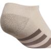 imageadidas Show Socks for Boys and Girls 6Pack Athletic Cushioned Low Profile Below AnkleWonder BeigeCool Light HeatherEarth Strata Brown