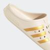 imageadidas Unisex Adult Adilette ClogsWonder WhiteGold MetallicWonder White