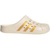 imageadidas Unisex Adult Adilette ClogsWonder WhiteGold MetallicWonder White