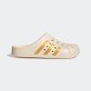 imageadidas Unisex Adult Adilette ClogsWonder WhiteGold MetallicWonder White