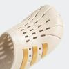 imageadidas Unisex Adult Adilette ClogsWonder WhiteGold MetallicWonder White
